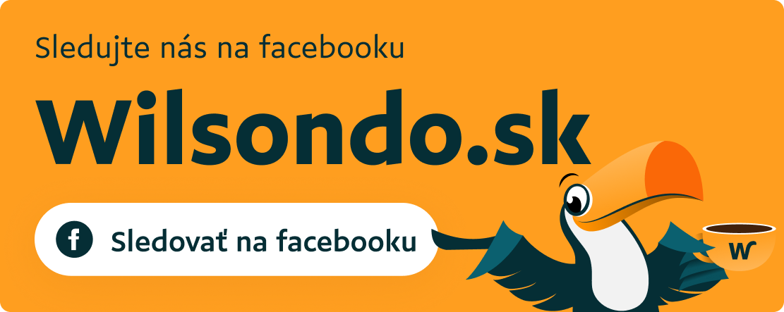 Sledujte nás na facebooku | Wilsondo.sk