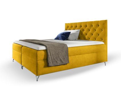 Boxspring jednolôžková posteľ Guliette s matracom