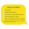 Taštičkový matrac na mieru Ivory