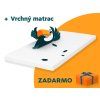 Čalúnená boxspring manželská posteľ Leila s matracom