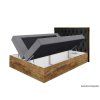 Boxspring manželská posteľ WOOD 3